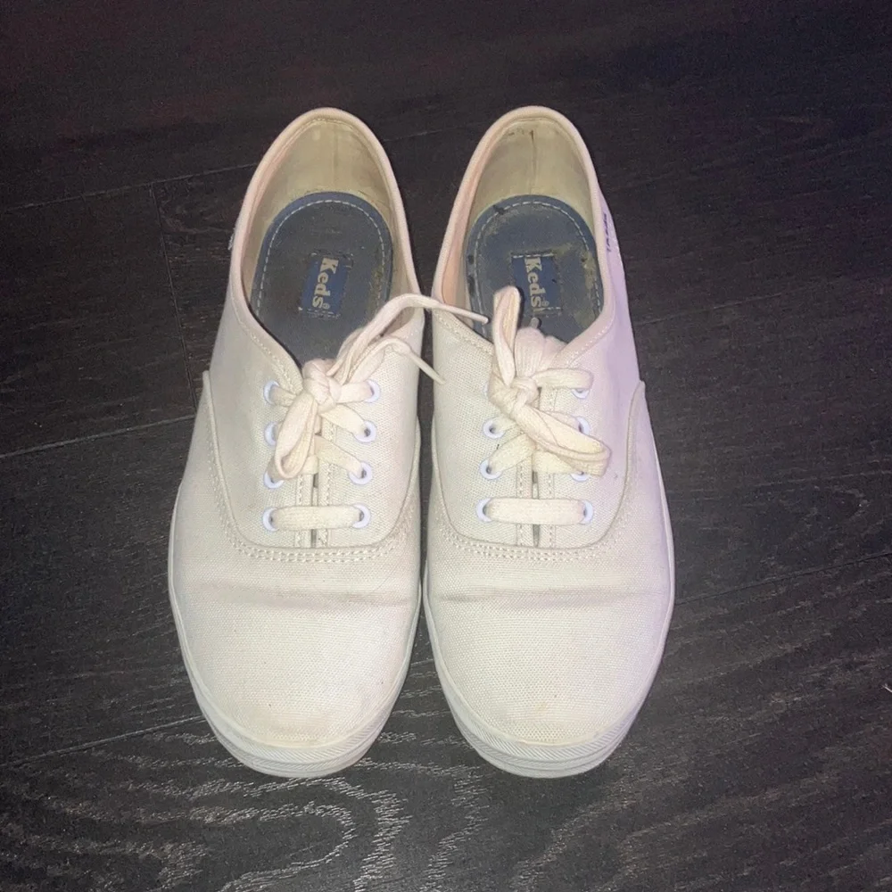 Keds Champion White Canvas - Picture 1 of 7